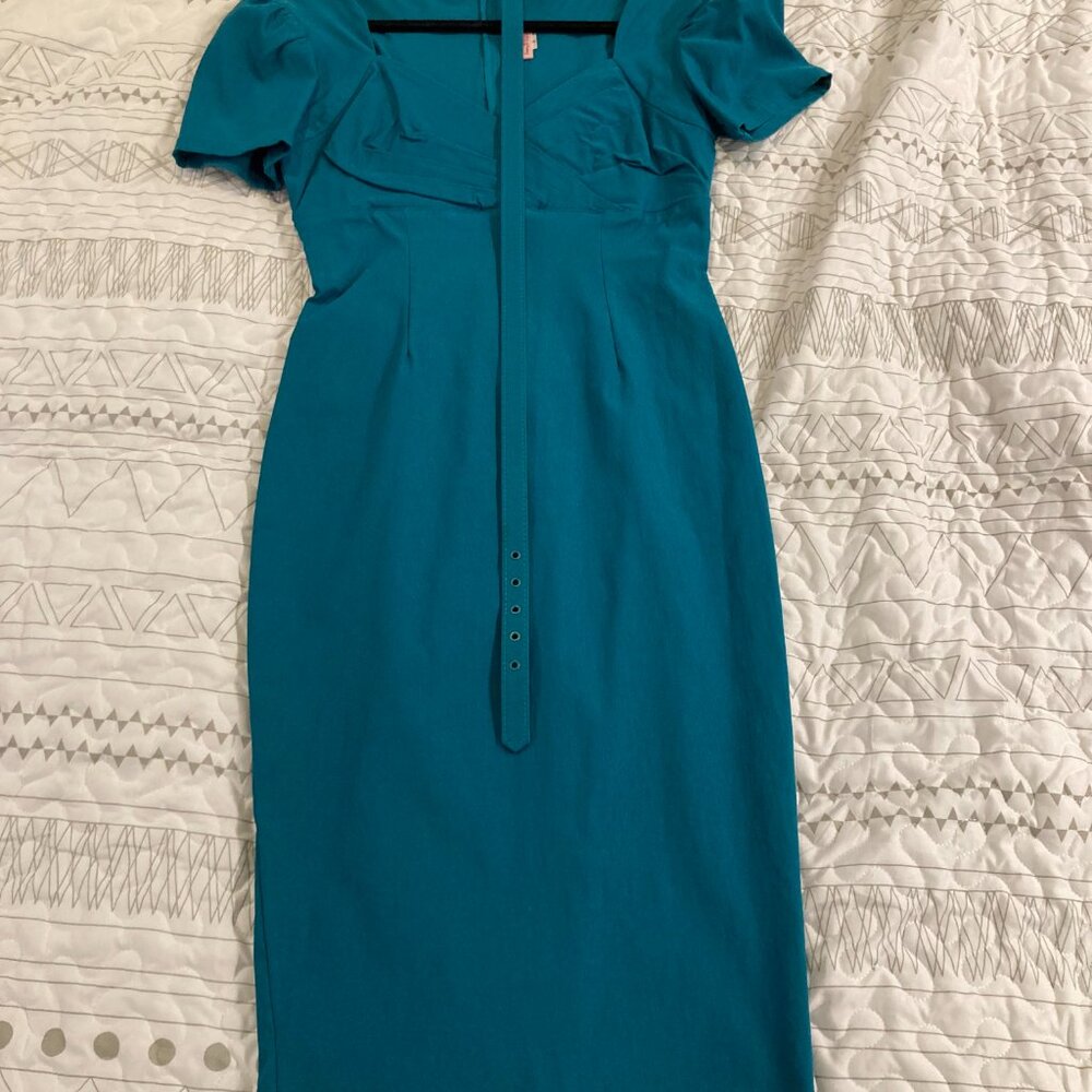 Pinup Girl Clothing Erin Wiggle Dress - Picture 2 of 2